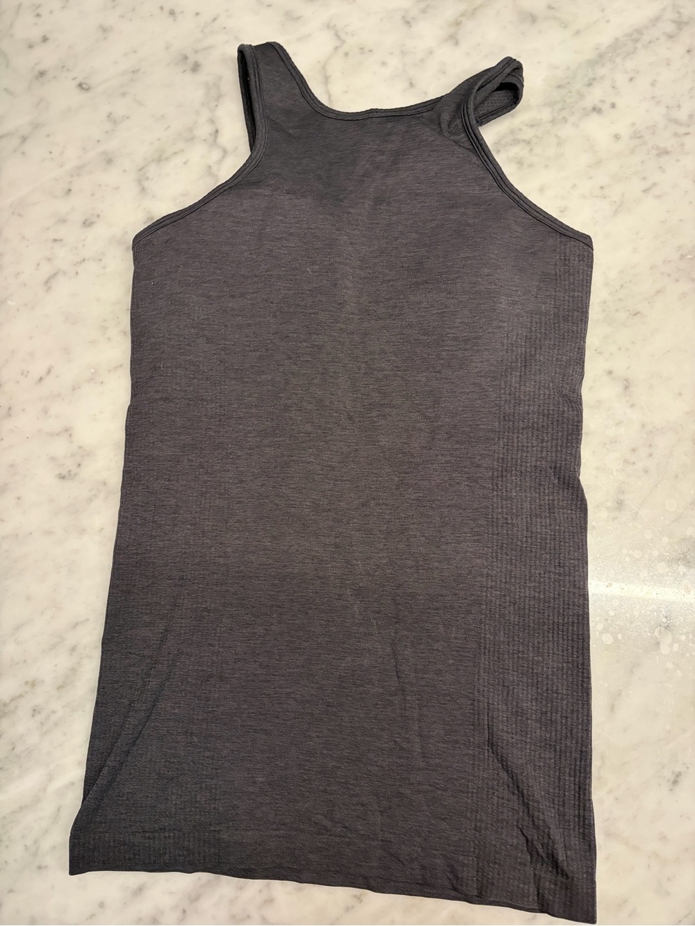 lululemon athletica Charcoal Ribbed Tank Top